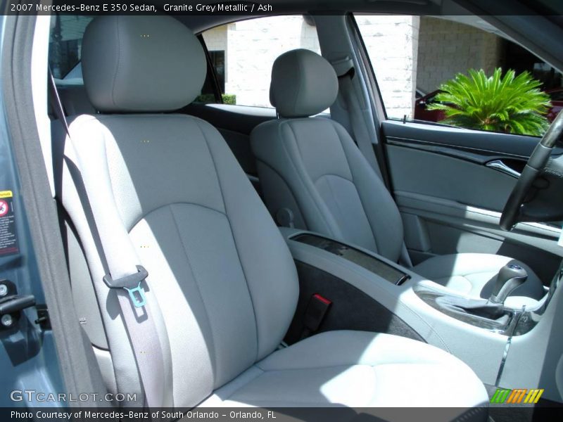 Granite Grey Metallic / Ash 2007 Mercedes-Benz E 350 Sedan
