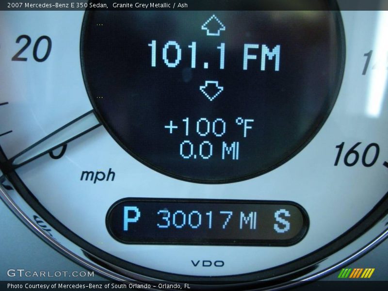 Granite Grey Metallic / Ash 2007 Mercedes-Benz E 350 Sedan