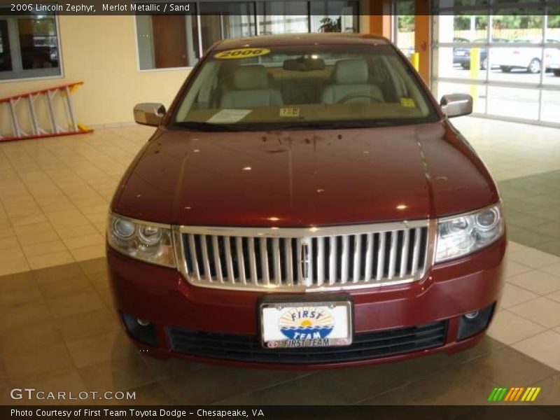 Merlot Metallic / Sand 2006 Lincoln Zephyr