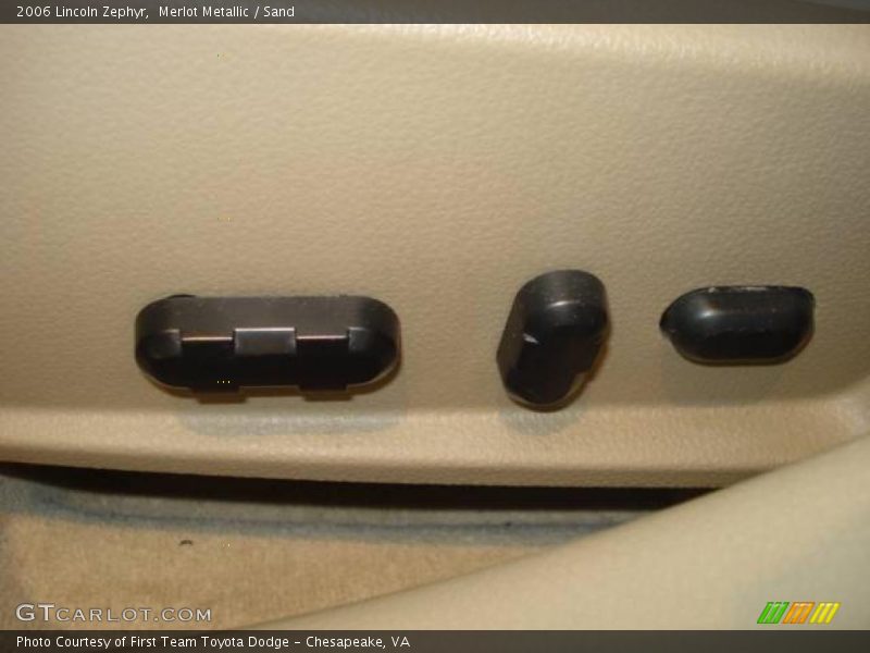 Merlot Metallic / Sand 2006 Lincoln Zephyr