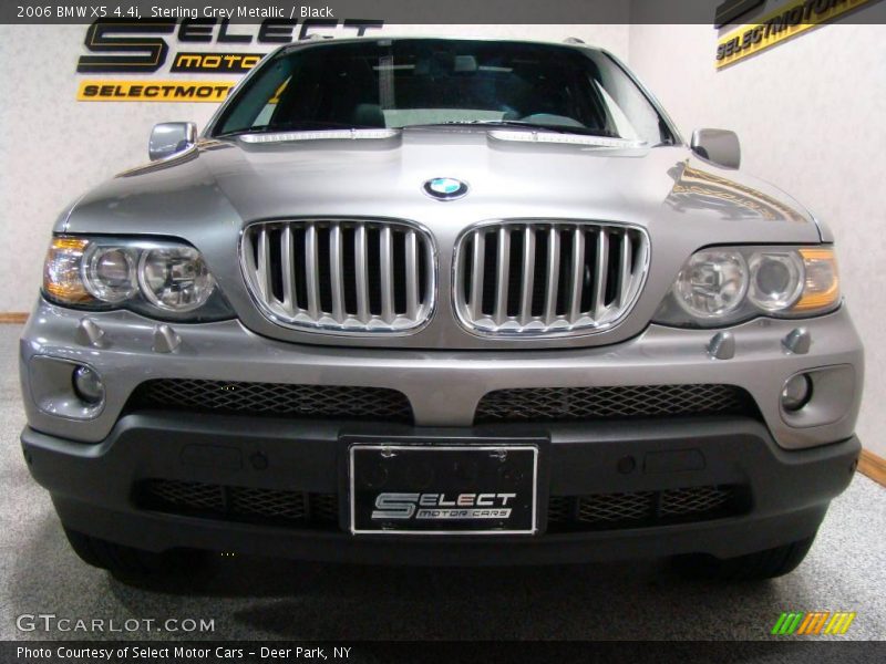 Sterling Grey Metallic / Black 2006 BMW X5 4.4i