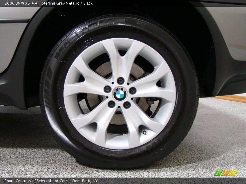 Sterling Grey Metallic / Black 2006 BMW X5 4.4i