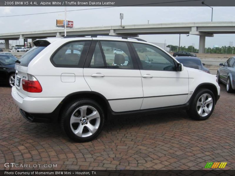 Alpine White / Truffle Brown Dakota Leather 2006 BMW X5 4.4i