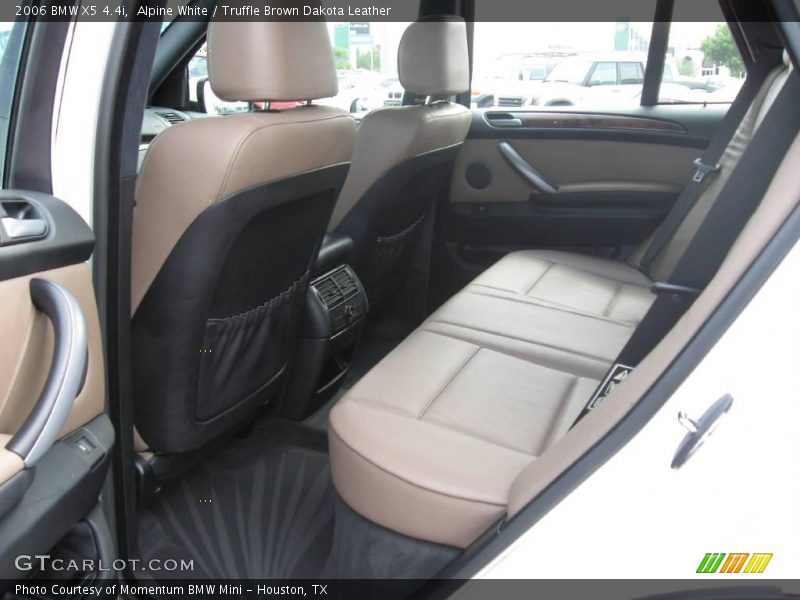 Alpine White / Truffle Brown Dakota Leather 2006 BMW X5 4.4i