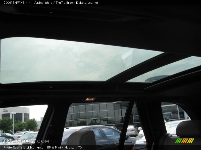 Alpine White / Truffle Brown Dakota Leather 2006 BMW X5 4.4i