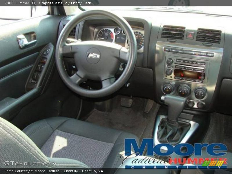 Graphite Metallic / Ebony Black 2008 Hummer H3