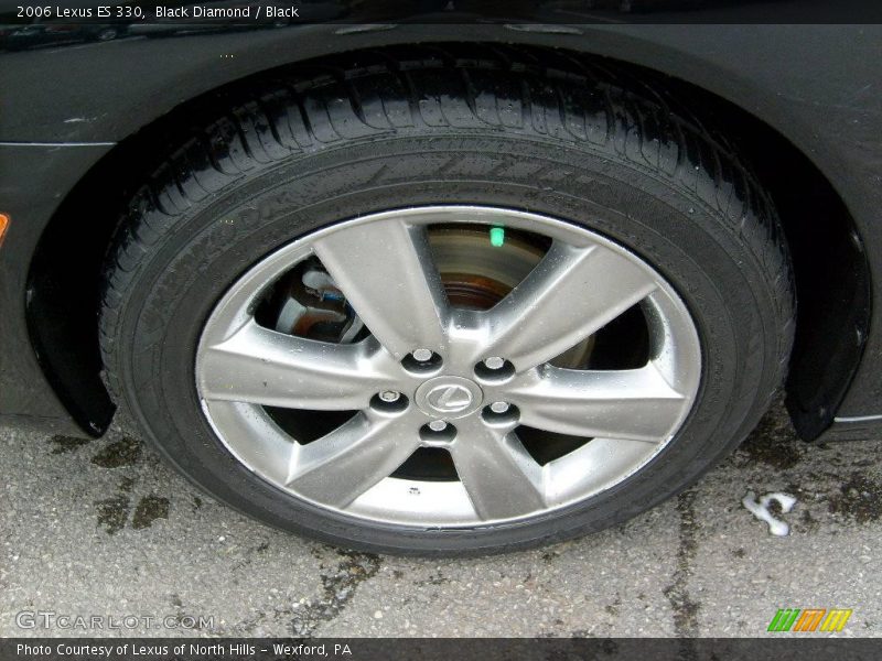 Black Diamond / Black 2006 Lexus ES 330