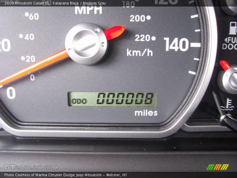 Kalapana Black / Medium Gray 2009 Mitsubishi Galant ES