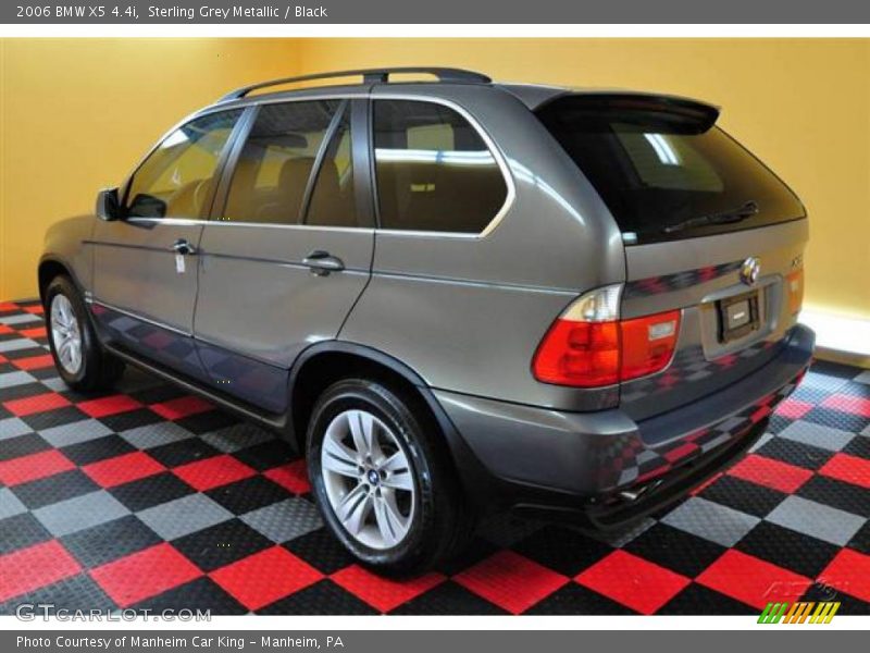 Sterling Grey Metallic / Black 2006 BMW X5 4.4i