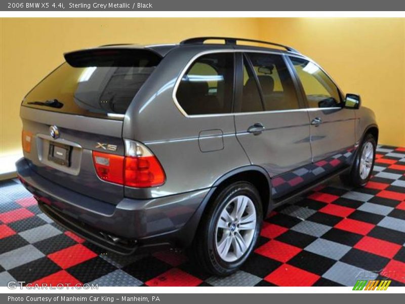 Sterling Grey Metallic / Black 2006 BMW X5 4.4i