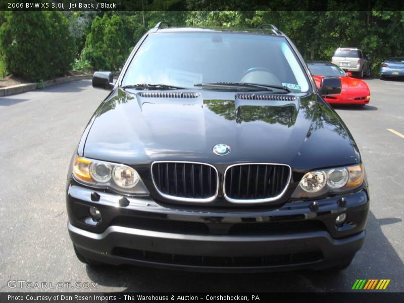 Jet Black / Black 2006 BMW X5 3.0i