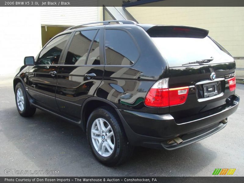 Jet Black / Black 2006 BMW X5 3.0i