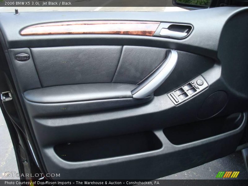 Jet Black / Black 2006 BMW X5 3.0i