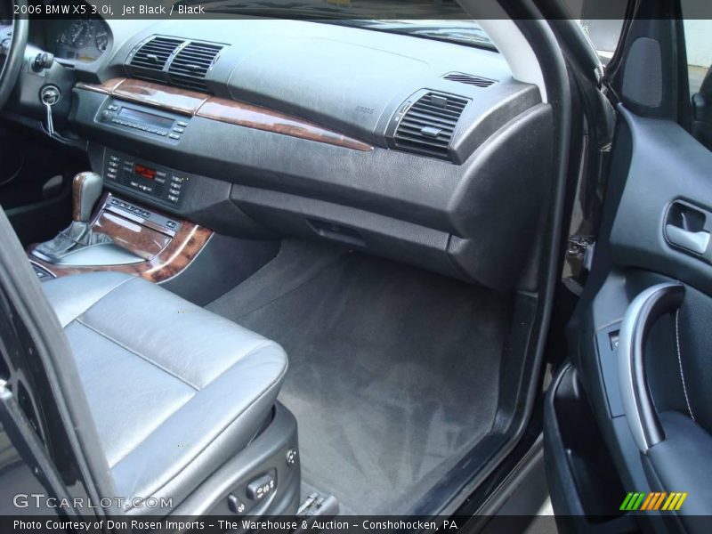 Jet Black / Black 2006 BMW X5 3.0i
