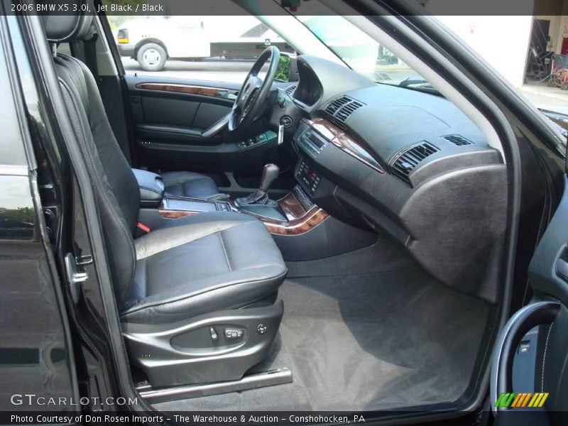 Jet Black / Black 2006 BMW X5 3.0i