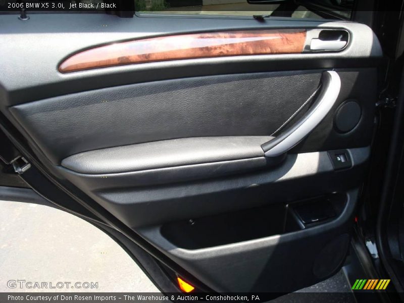 Jet Black / Black 2006 BMW X5 3.0i