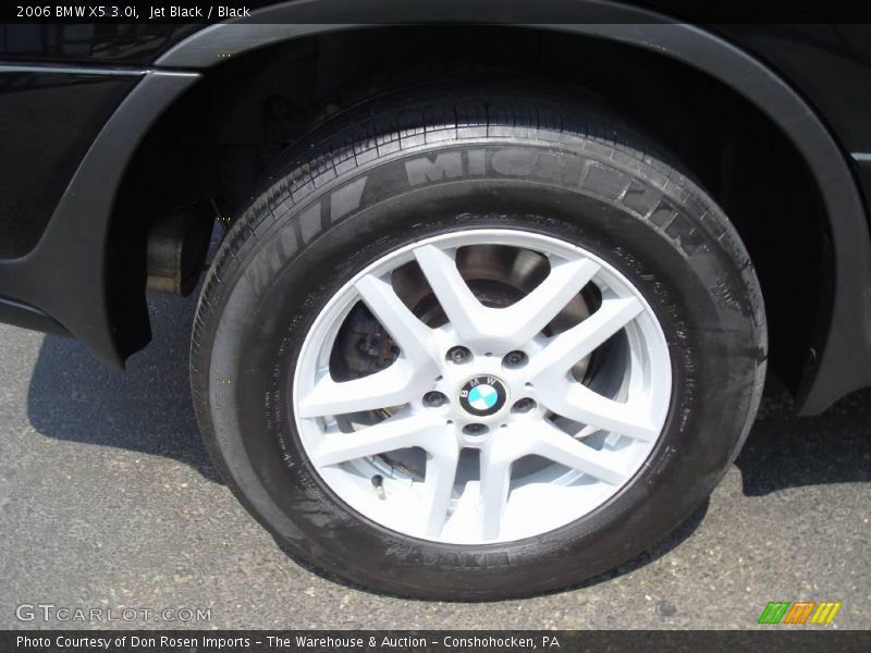 Jet Black / Black 2006 BMW X5 3.0i