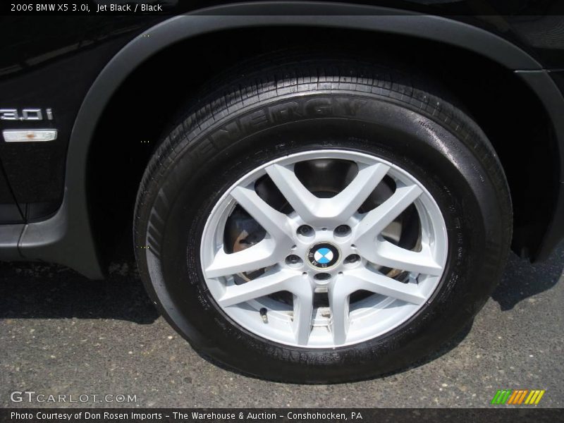 Jet Black / Black 2006 BMW X5 3.0i