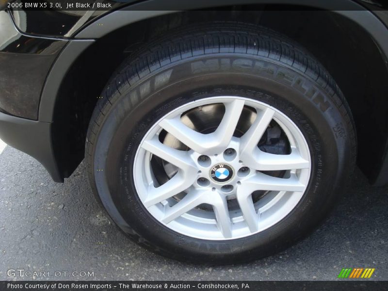 Jet Black / Black 2006 BMW X5 3.0i
