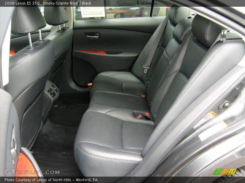 Smoky Granite Mica / Black 2008 Lexus ES 350