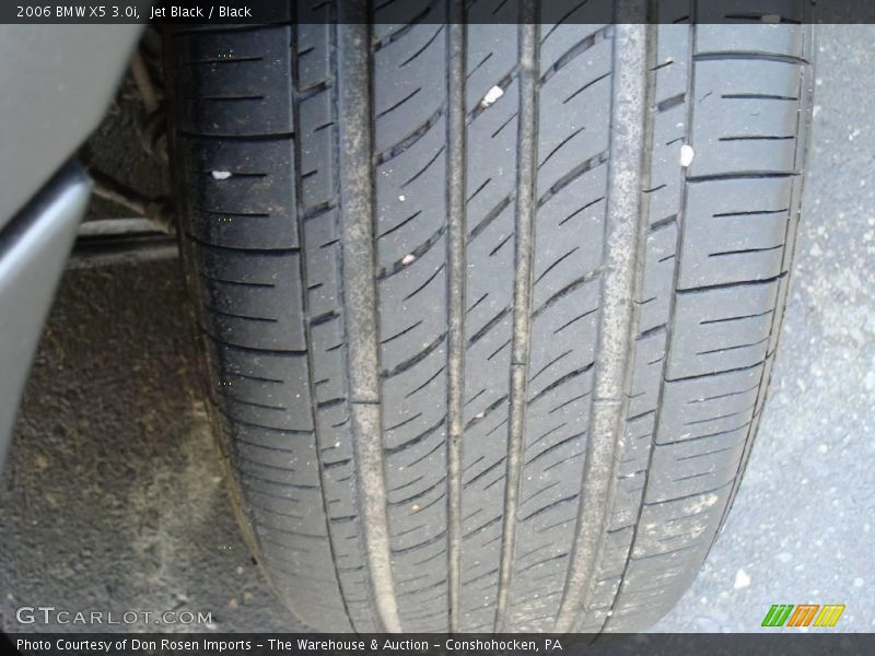 Jet Black / Black 2006 BMW X5 3.0i