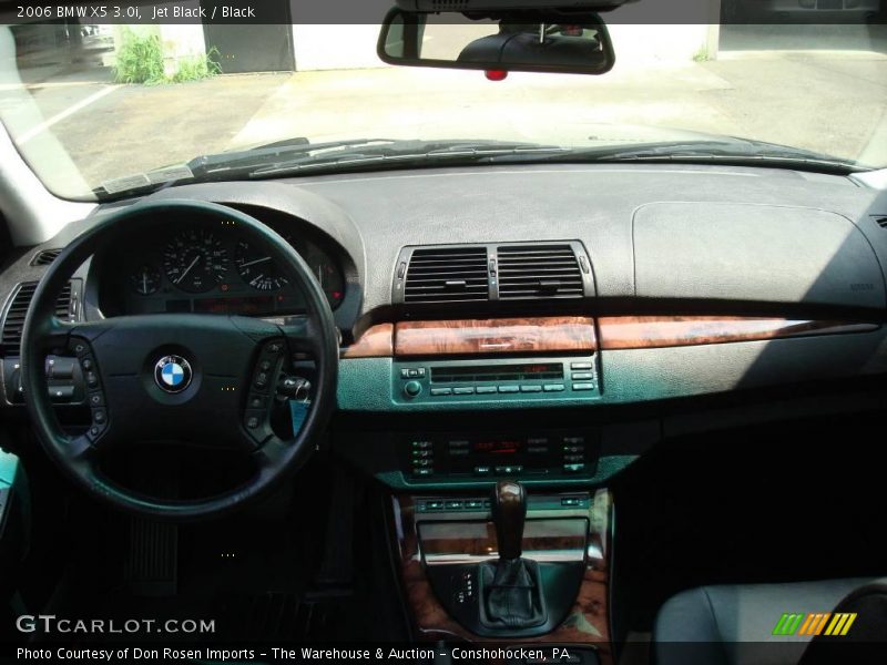 Jet Black / Black 2006 BMW X5 3.0i
