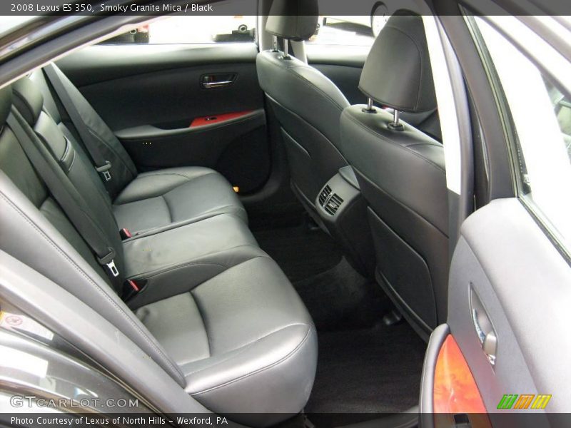Smoky Granite Mica / Black 2008 Lexus ES 350