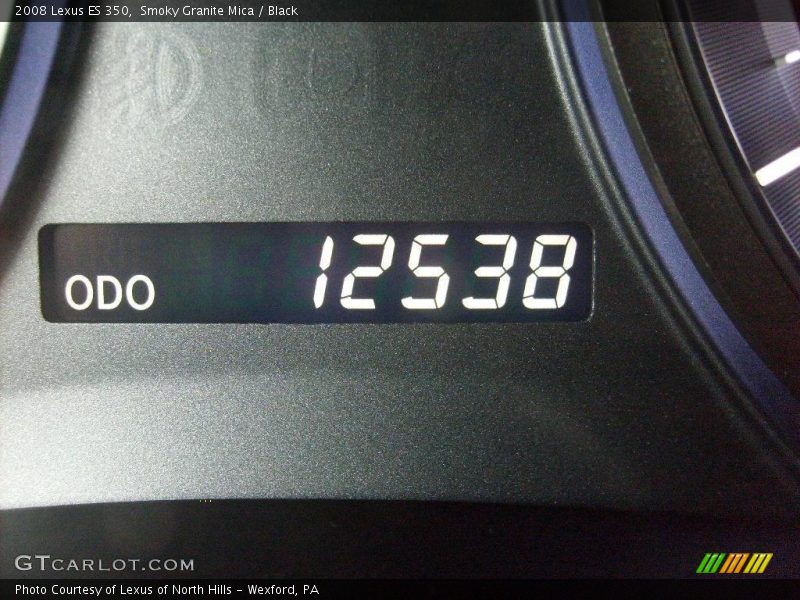 Smoky Granite Mica / Black 2008 Lexus ES 350