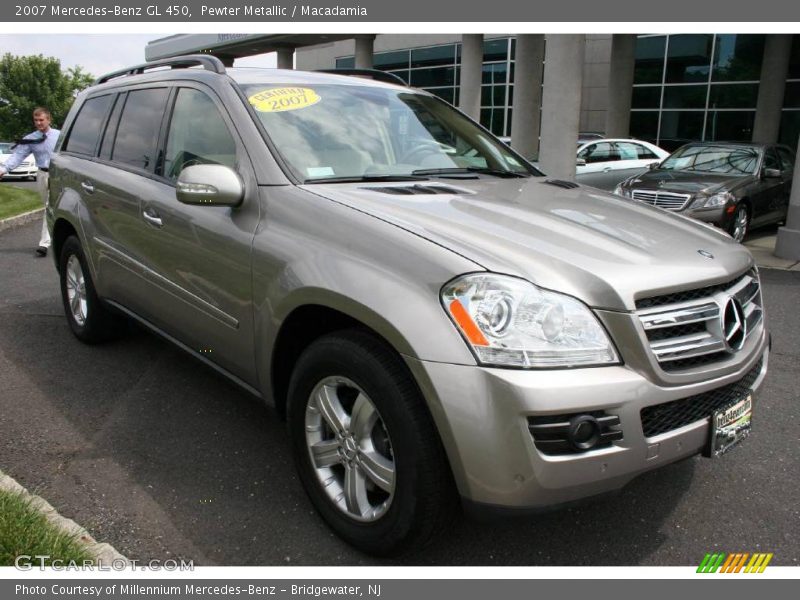 Pewter Metallic / Macadamia 2007 Mercedes-Benz GL 450