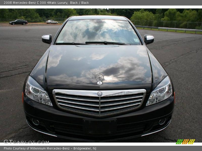 Black / Black 2008 Mercedes-Benz C 300 4Matic Luxury