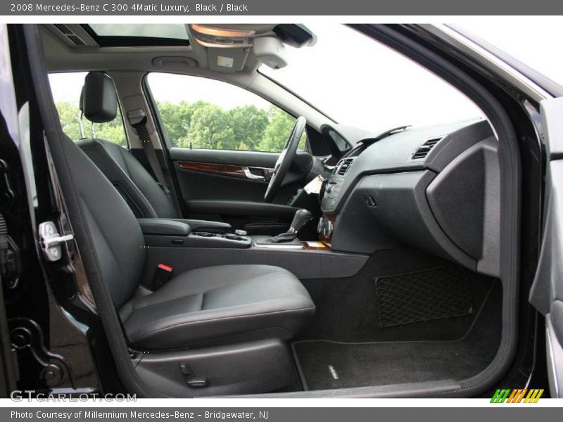 Black / Black 2008 Mercedes-Benz C 300 4Matic Luxury