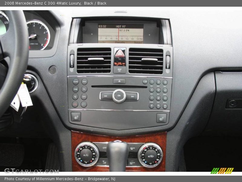 Black / Black 2008 Mercedes-Benz C 300 4Matic Luxury