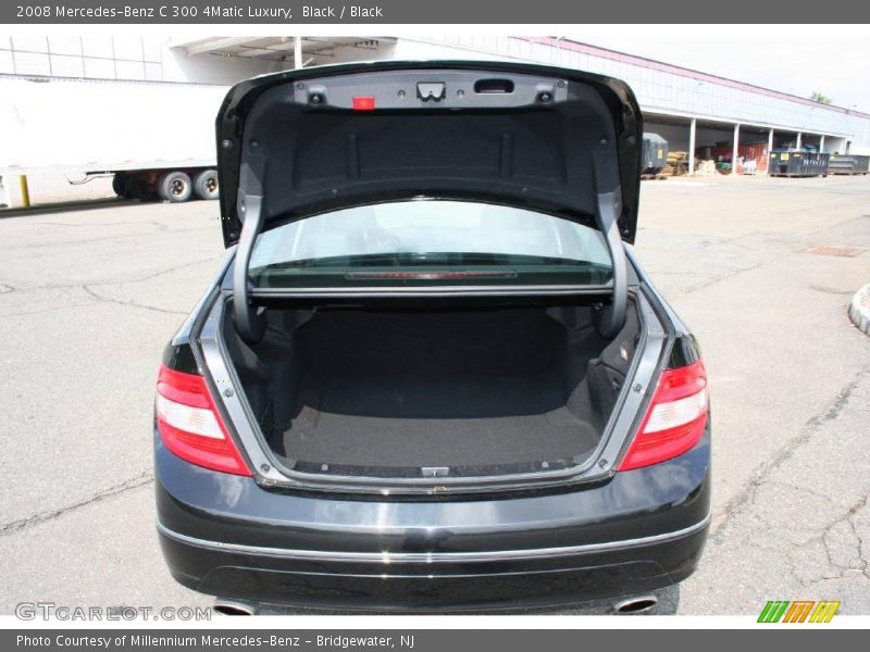 Black / Black 2008 Mercedes-Benz C 300 4Matic Luxury