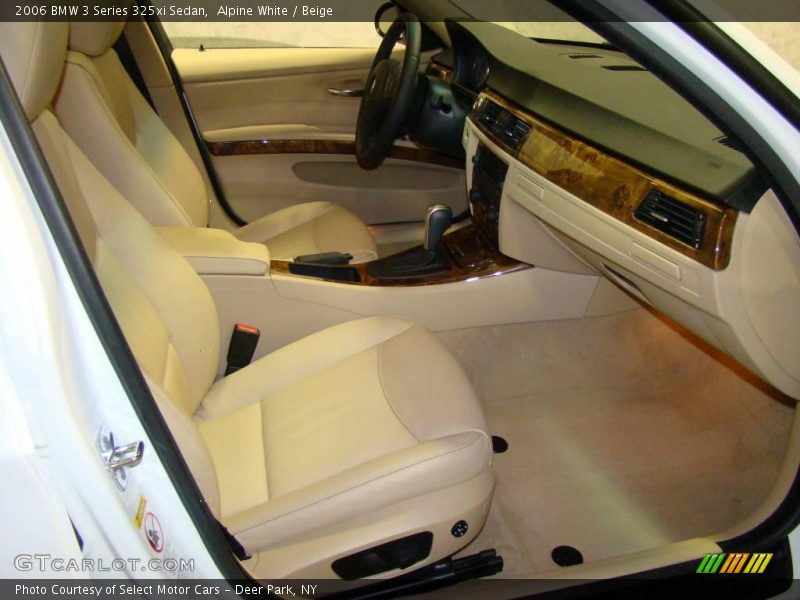Alpine White / Beige 2006 BMW 3 Series 325xi Sedan