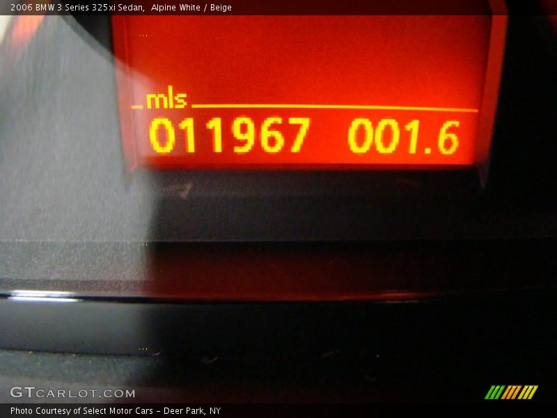 Alpine White / Beige 2006 BMW 3 Series 325xi Sedan