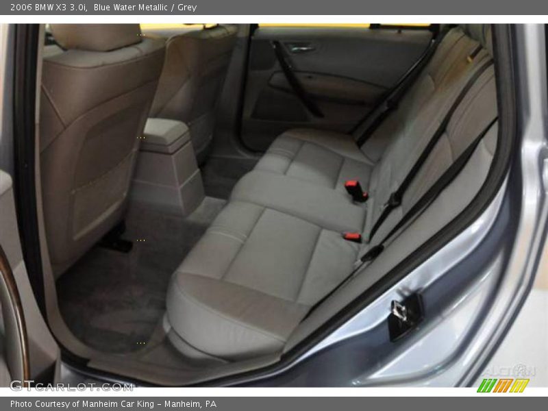 Blue Water Metallic / Grey 2006 BMW X3 3.0i