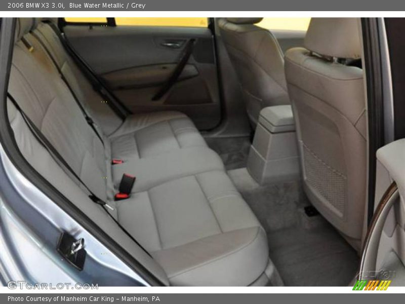 Blue Water Metallic / Grey 2006 BMW X3 3.0i