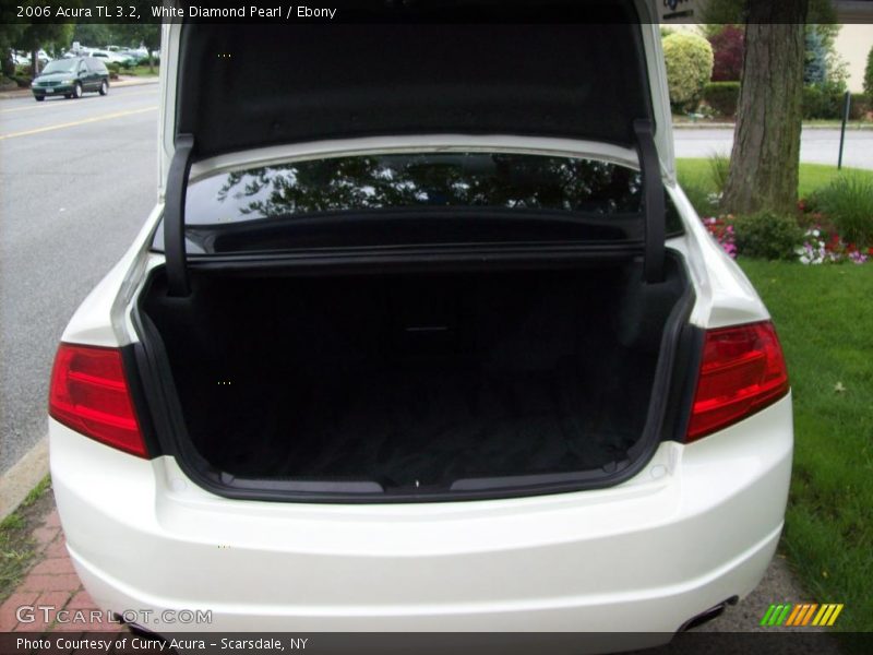 White Diamond Pearl / Ebony 2006 Acura TL 3.2