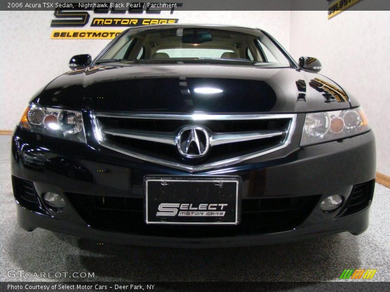 Nighthawk Black Pearl / Parchment 2006 Acura TSX Sedan