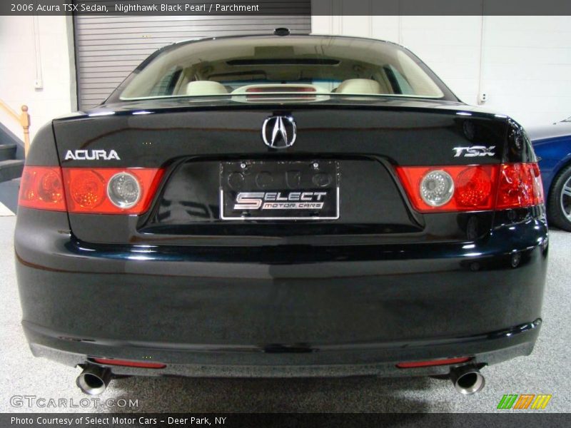 Nighthawk Black Pearl / Parchment 2006 Acura TSX Sedan