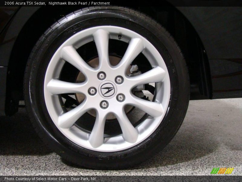 Nighthawk Black Pearl / Parchment 2006 Acura TSX Sedan