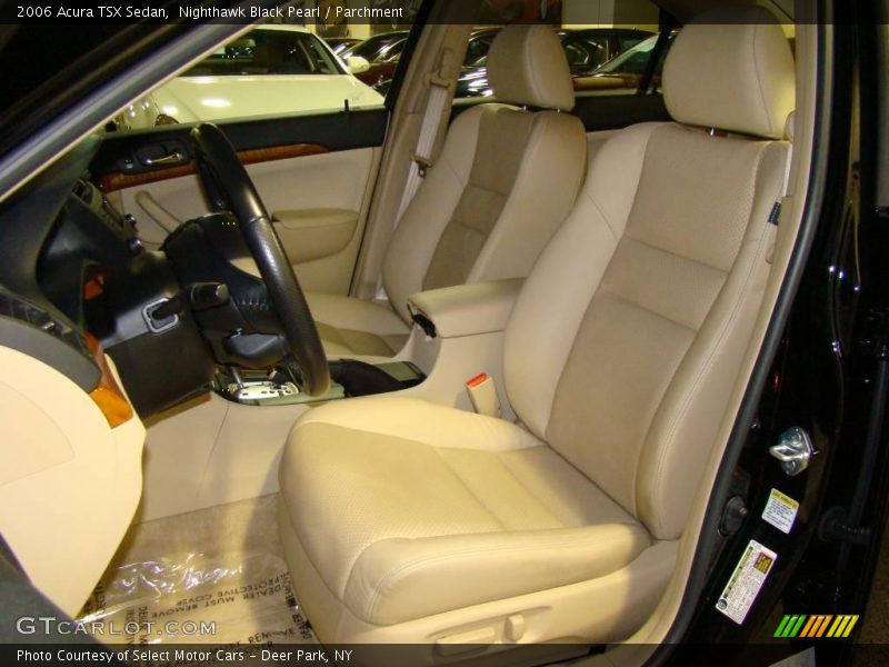Nighthawk Black Pearl / Parchment 2006 Acura TSX Sedan