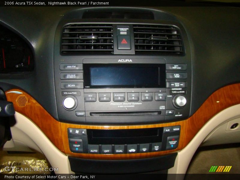 Nighthawk Black Pearl / Parchment 2006 Acura TSX Sedan