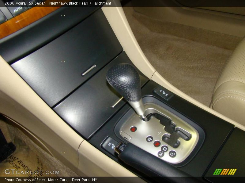 Nighthawk Black Pearl / Parchment 2006 Acura TSX Sedan