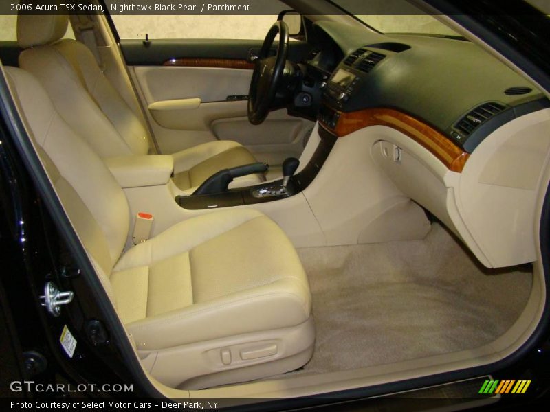 Nighthawk Black Pearl / Parchment 2006 Acura TSX Sedan