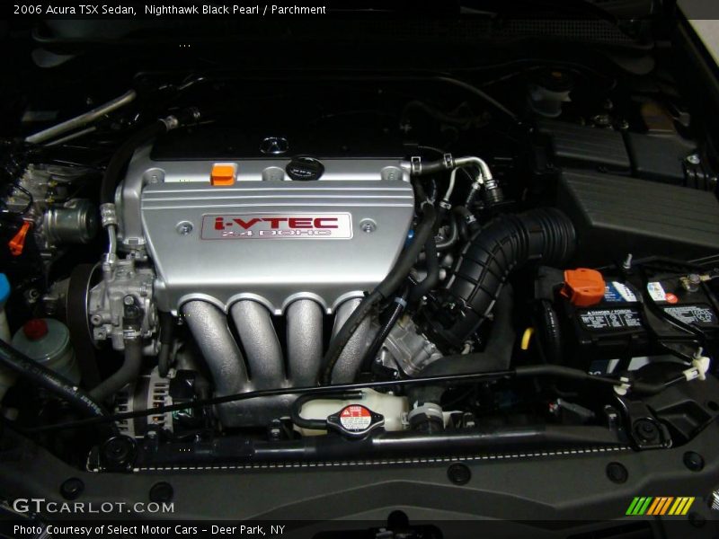 Nighthawk Black Pearl / Parchment 2006 Acura TSX Sedan