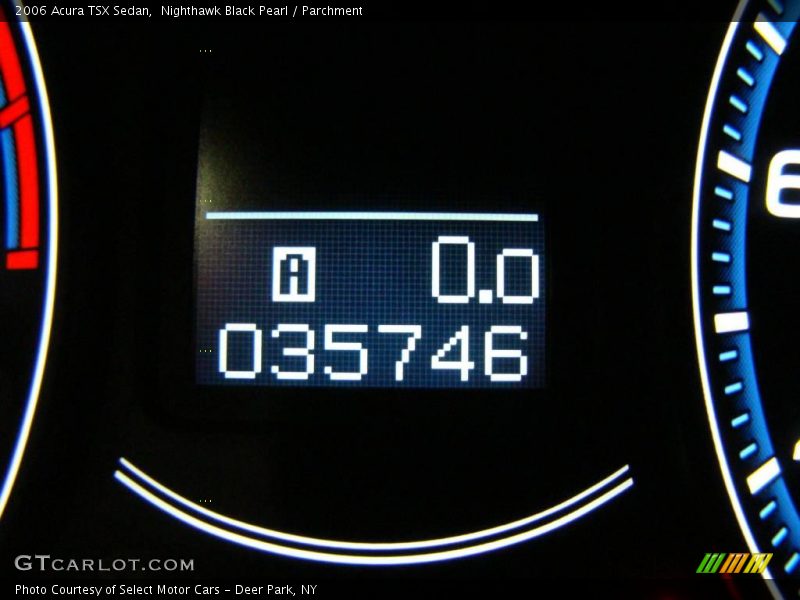 Nighthawk Black Pearl / Parchment 2006 Acura TSX Sedan