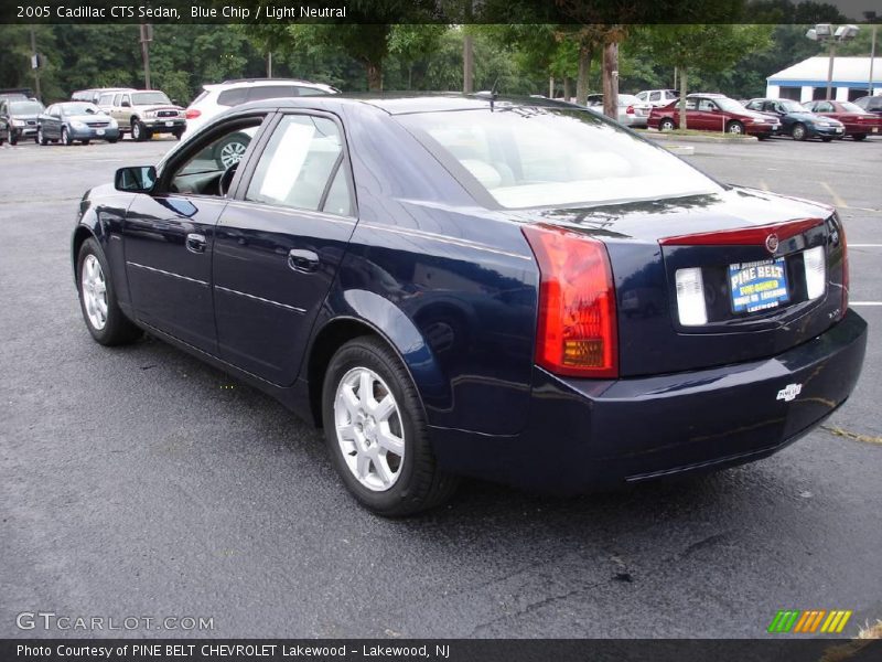 Blue Chip / Light Neutral 2005 Cadillac CTS Sedan