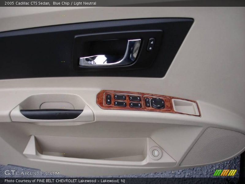 Blue Chip / Light Neutral 2005 Cadillac CTS Sedan