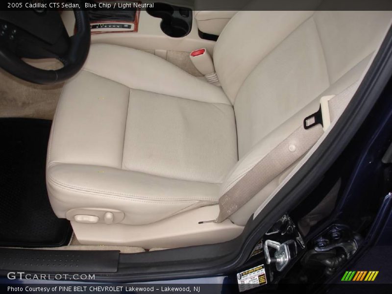 Blue Chip / Light Neutral 2005 Cadillac CTS Sedan